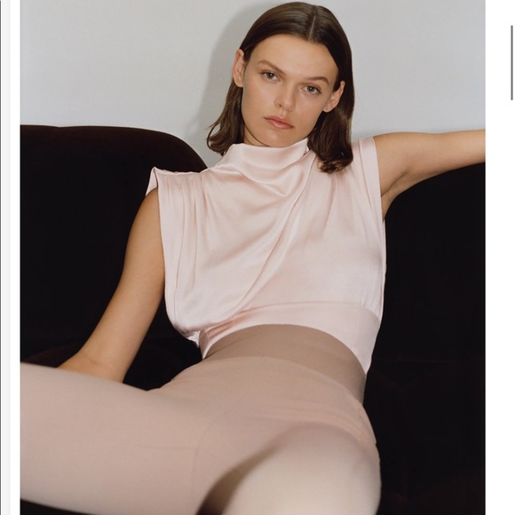 NWT! ZARA LEGGINGS WITH ELASTIC WAISTBAND - Picture 5 of 5